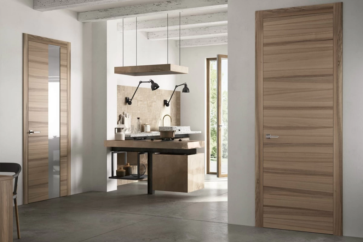 Porte interne color legno