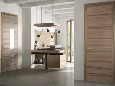 Porte interne color legno